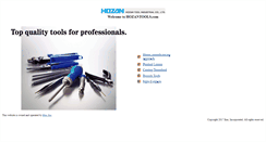 Desktop Screenshot of hozantools.com